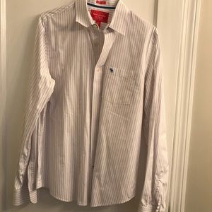 Long sleeve collared dress shirt